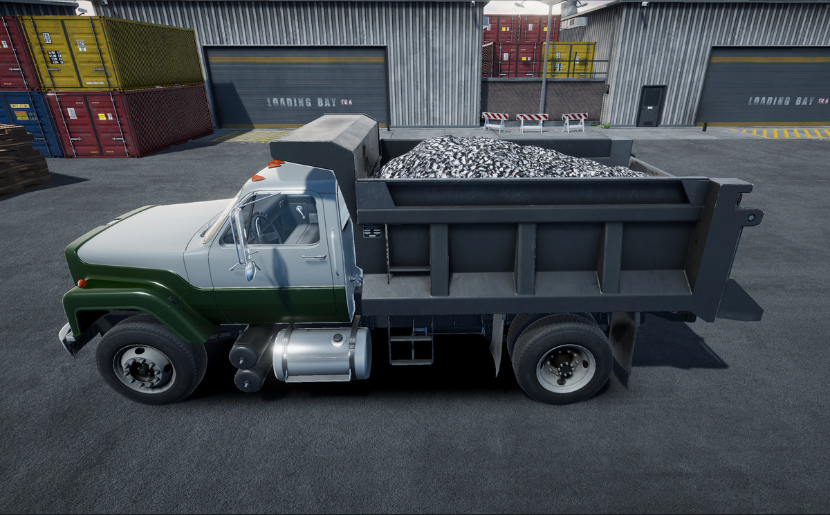 80s generic dump truck