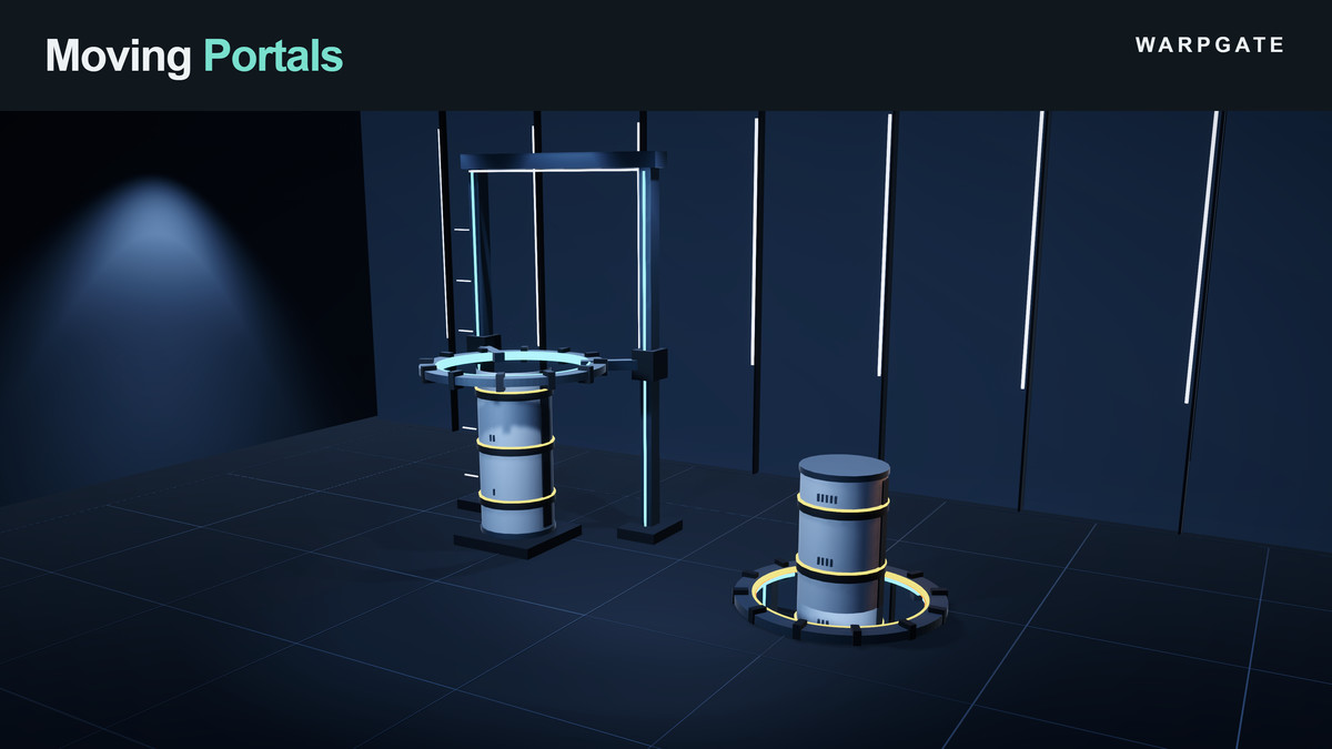 WARPGATE: Real-time Portals