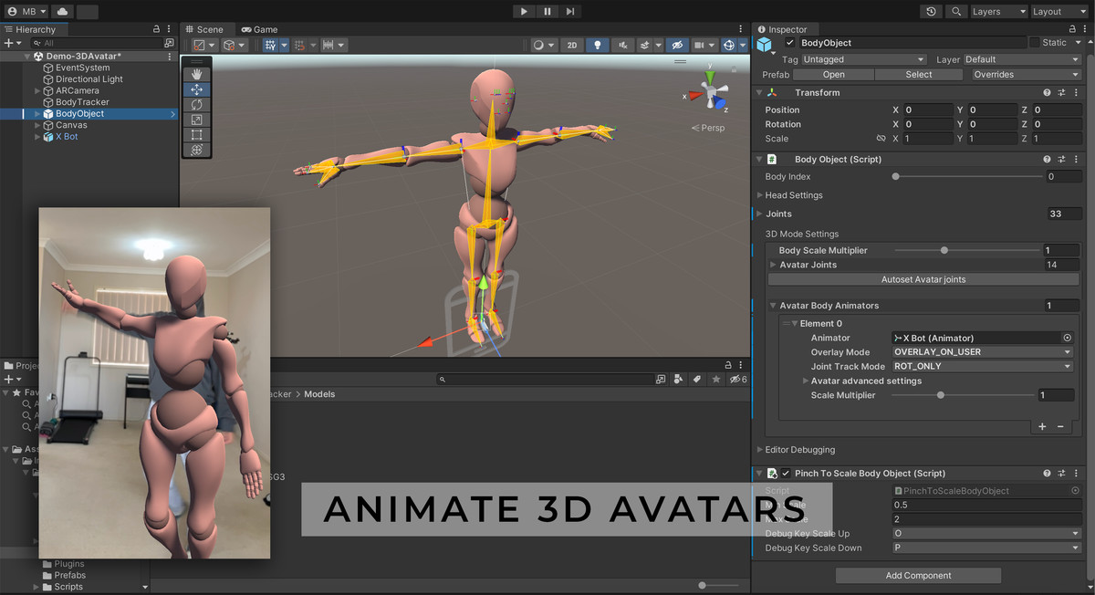 Imagine WebAR - Body Tracker