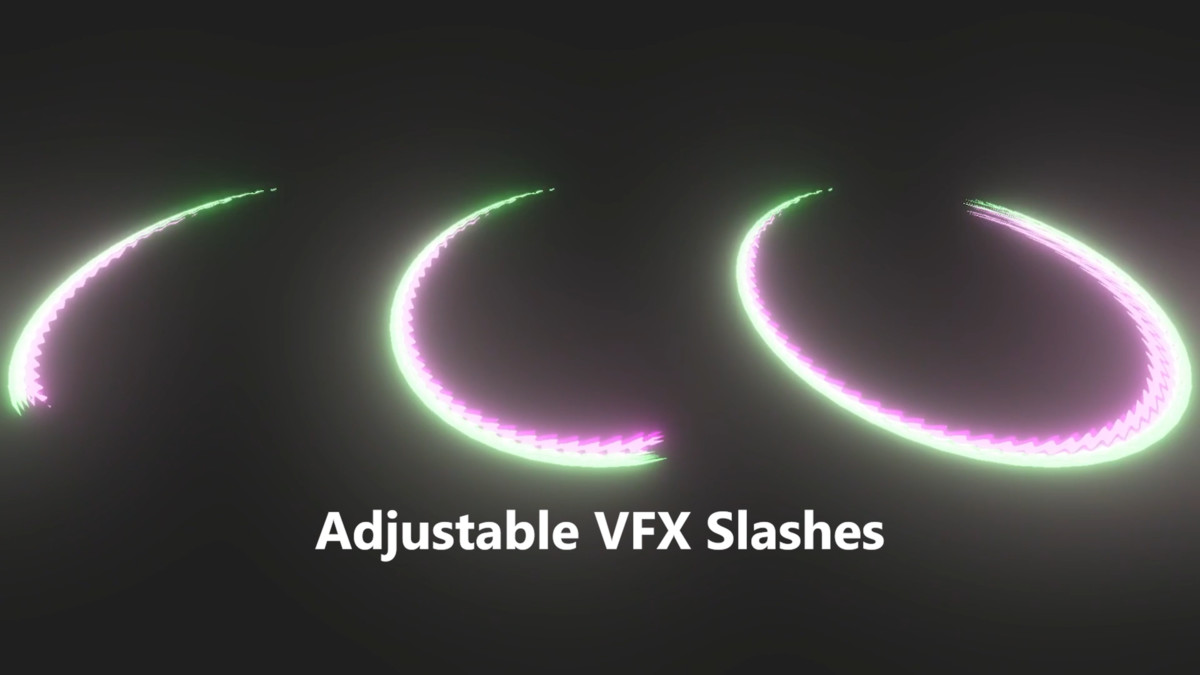 Adjustable Slash VFX Pack