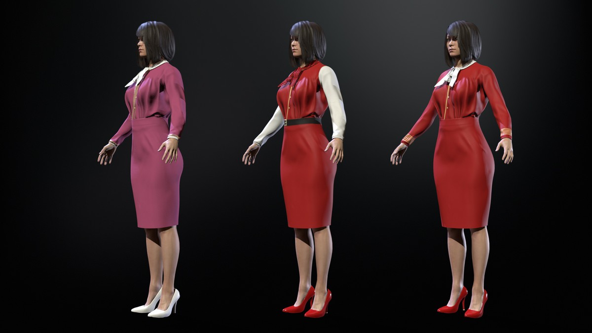 Asian Office girl