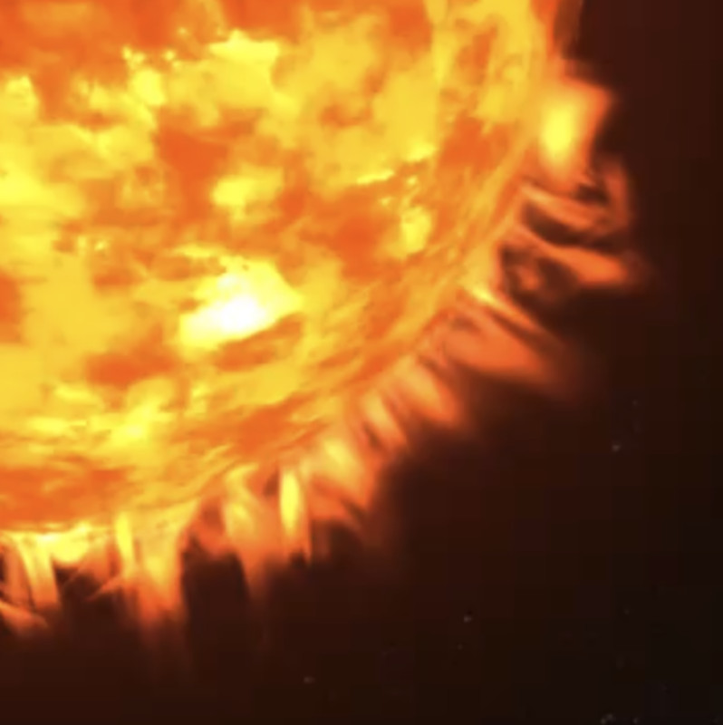 Procedural Sun from Space (URP)