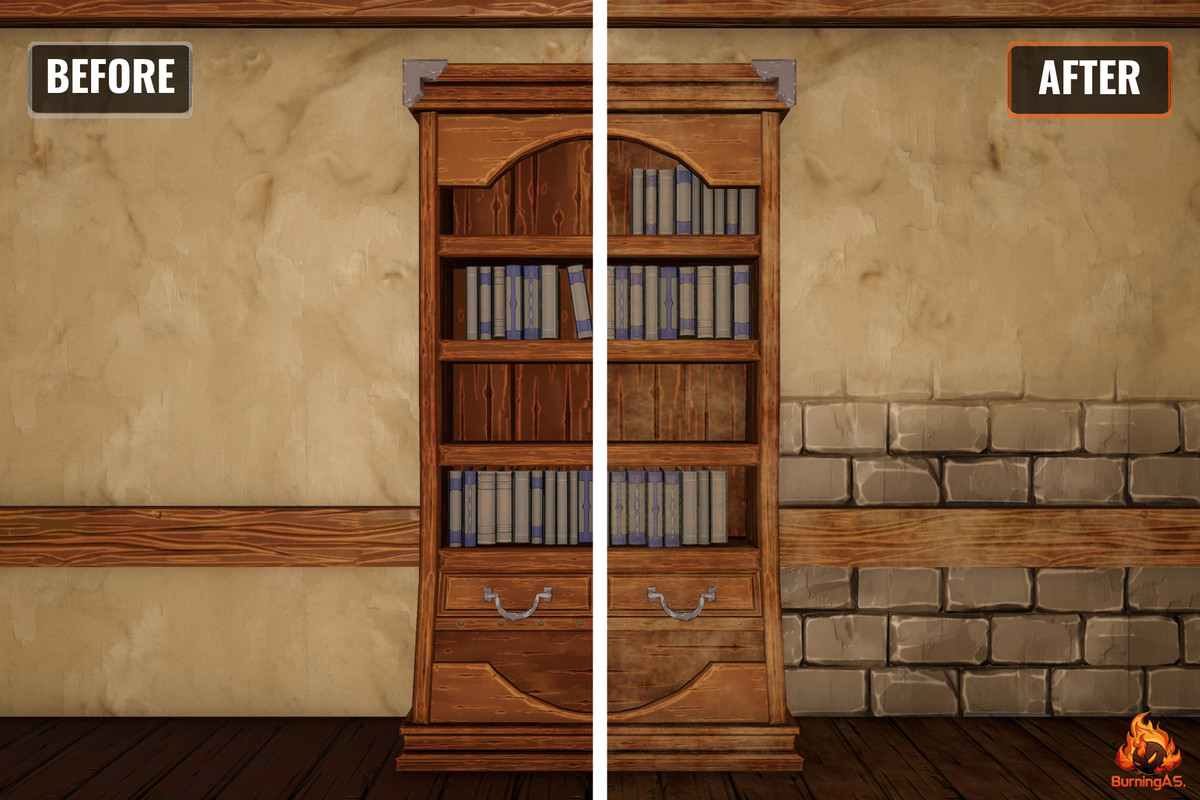 Single Material Texture Blend URP