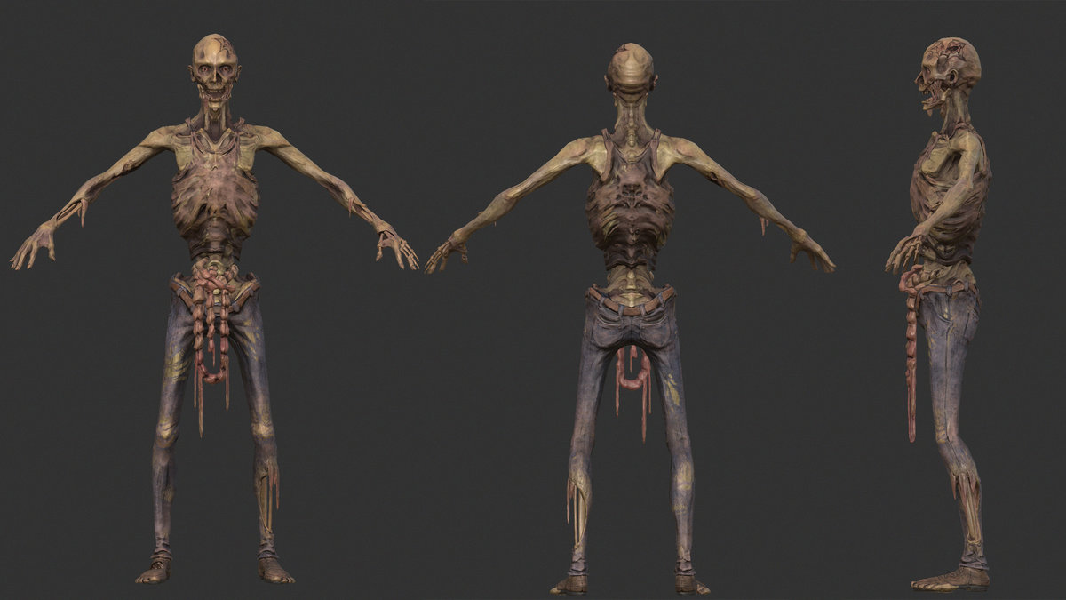 Zombie creepy