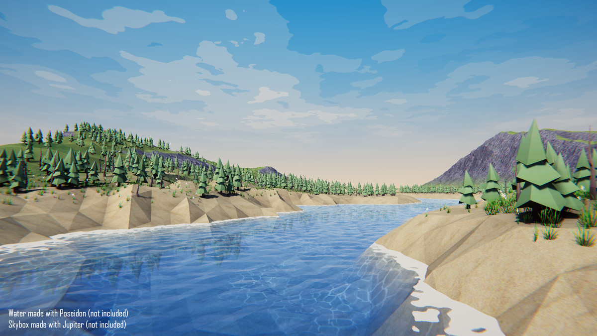 Polaris Highland - Low Poly Terrain Tool