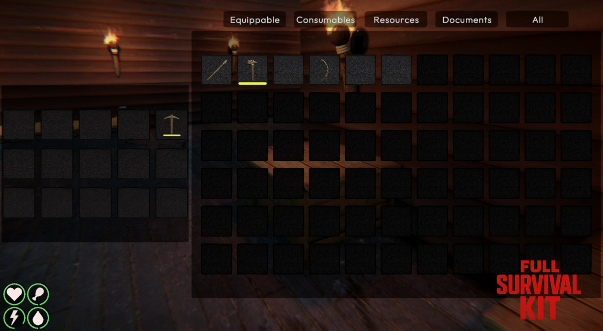 FSK: Full Survival Kit, Complete FPS Survival Template (Craft, Build, Hunt)