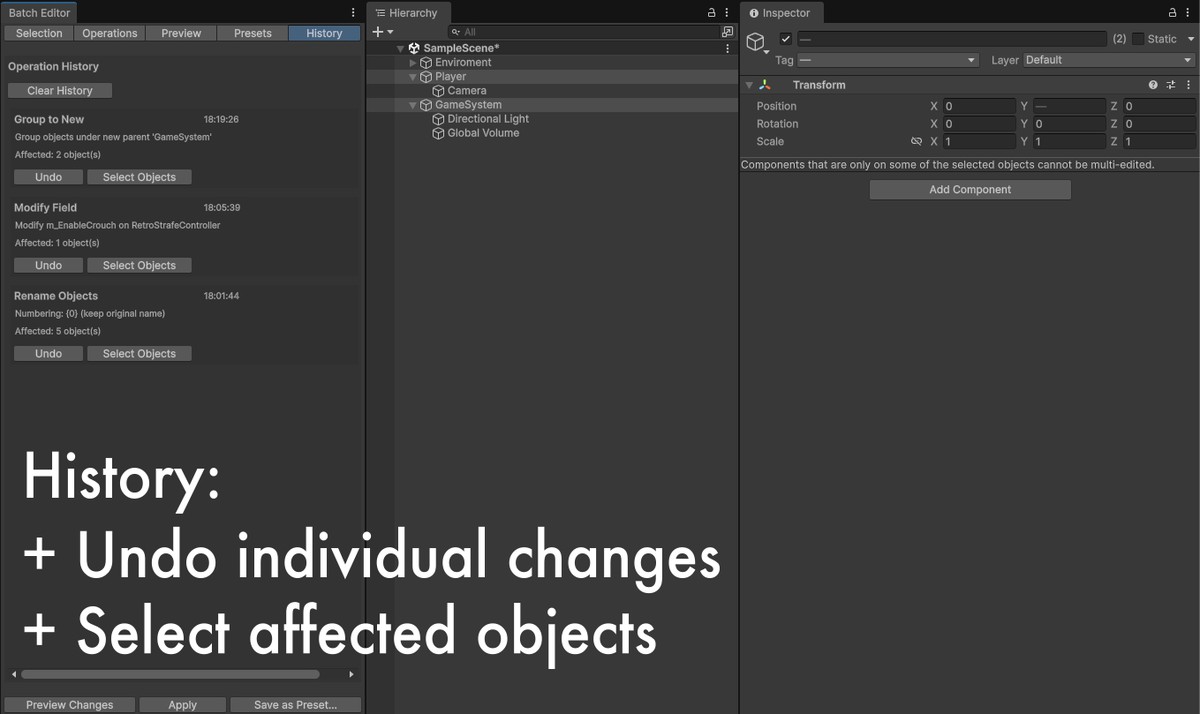Batch Editor