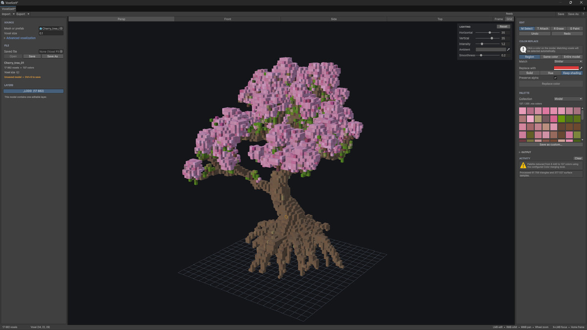 Voxelize It - Mesh Voxelizer & Voxel Editor