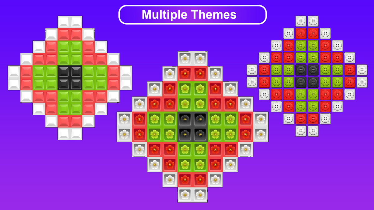 Tile Sorting Template, 2 Themes | Template + Level Editor