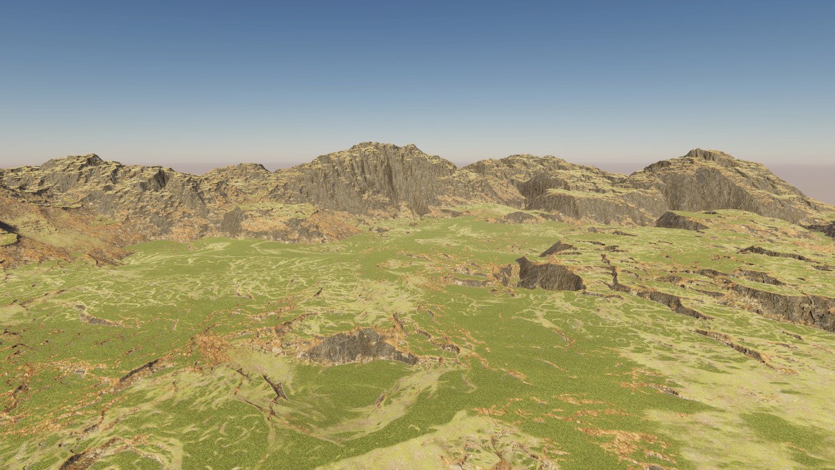 Procedural Mountain Terrains 8K