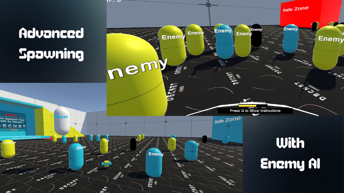 Smart Wave Spawner Tool (With Enemy AI)