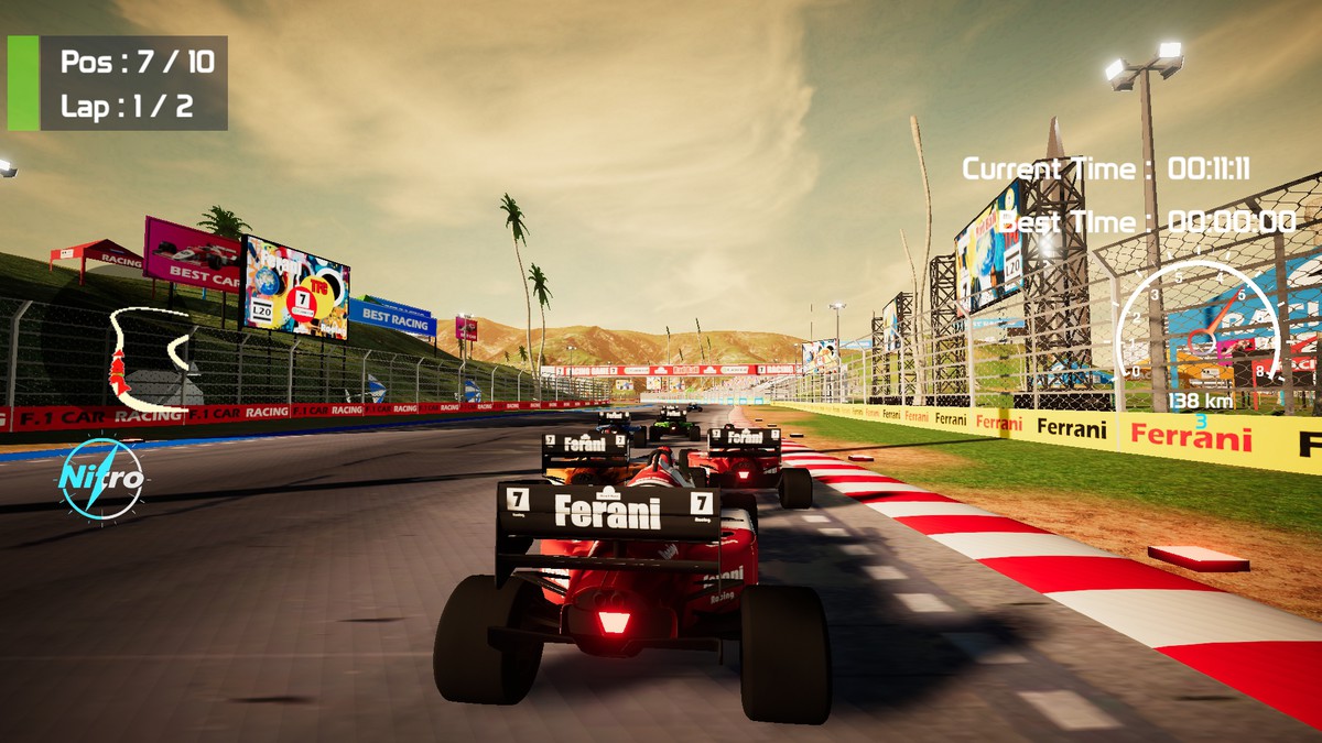 F.1 Racing Game 2