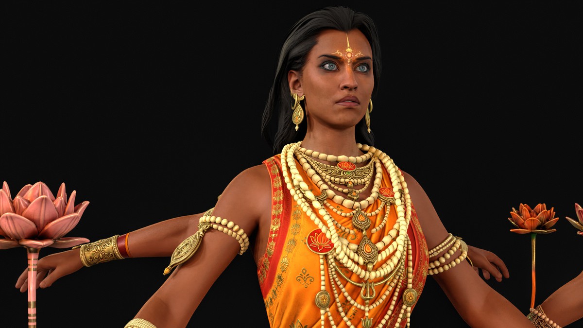 Indian Goddess Lakshmi