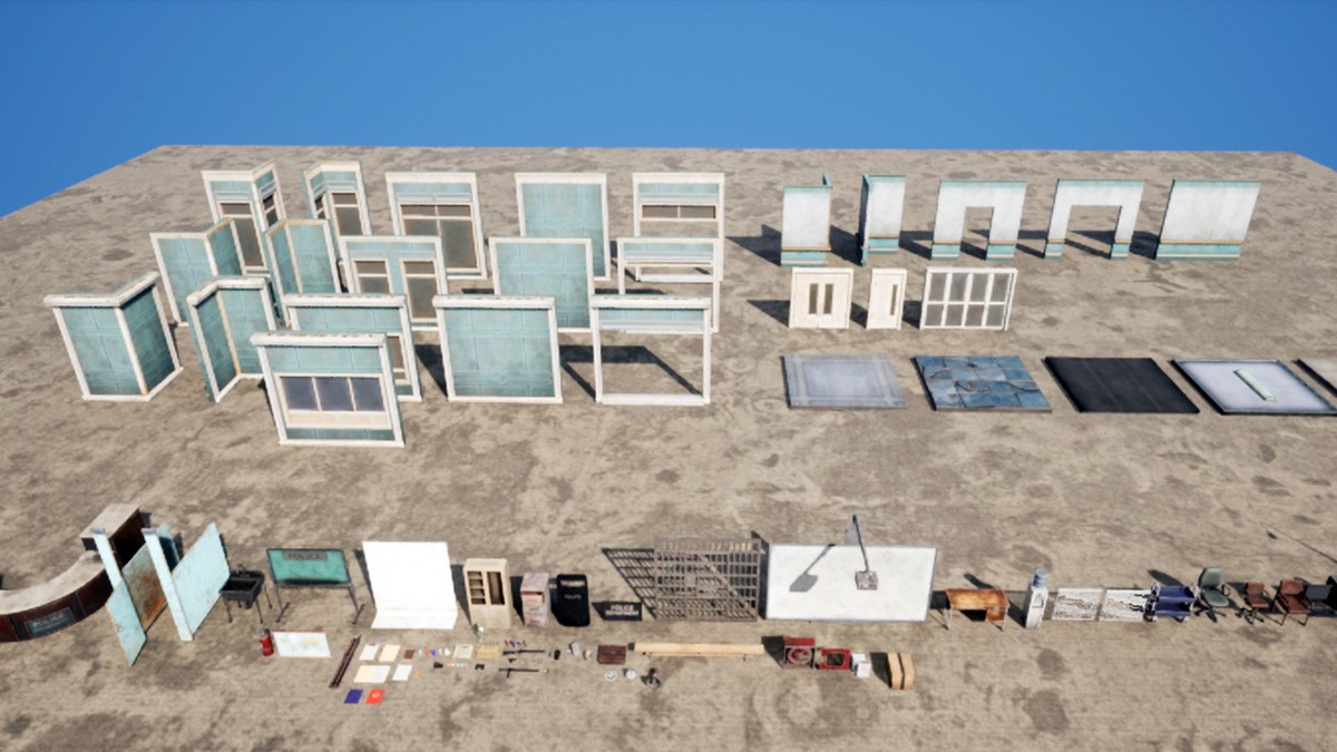 Police Station Apocalypse Modular