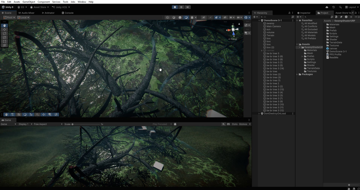 Swamp shader 2 (URP)