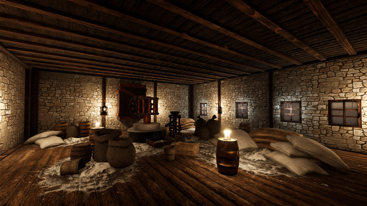Fantasy Watermill House (URP)