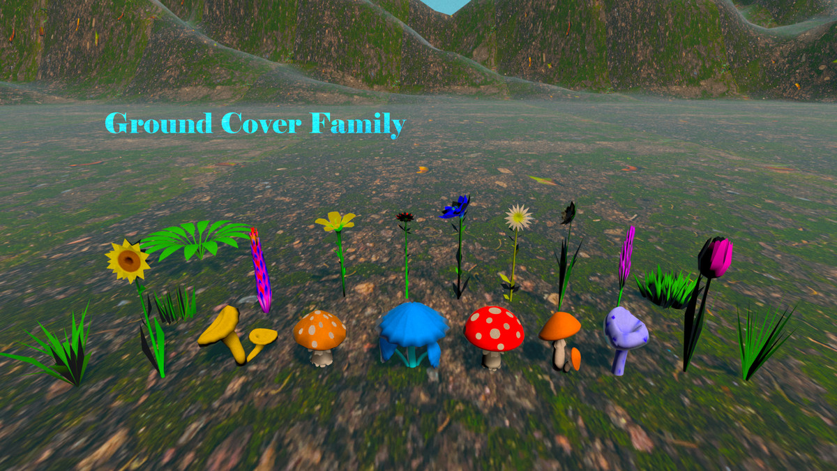 FogWood - Stylized Trees Procedural Vegetation Pack