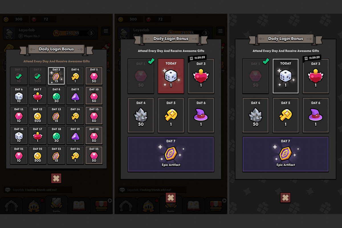 GUI Pro - Minimal Game Dark