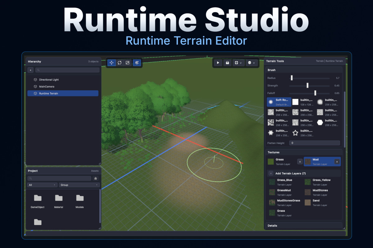 Runtime Studio – Terrain Editor