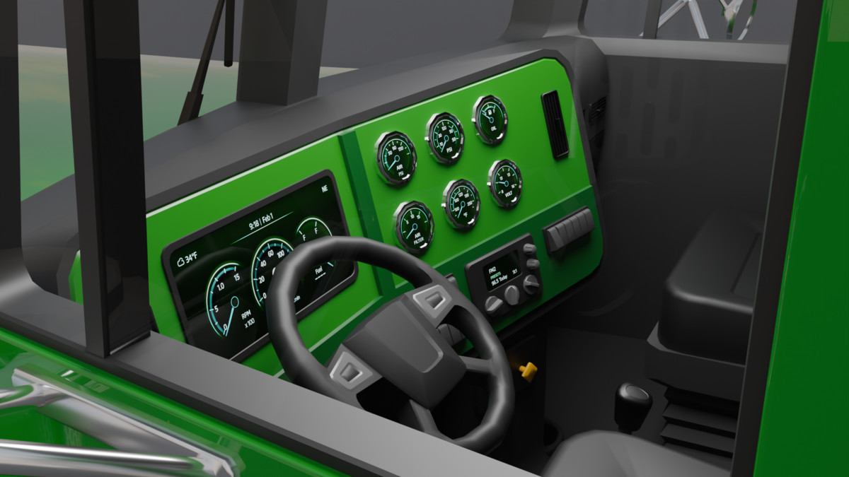 Realistic American Semi Truck + Tanker Trailer | 11 Truck + 8 Tanker Colors