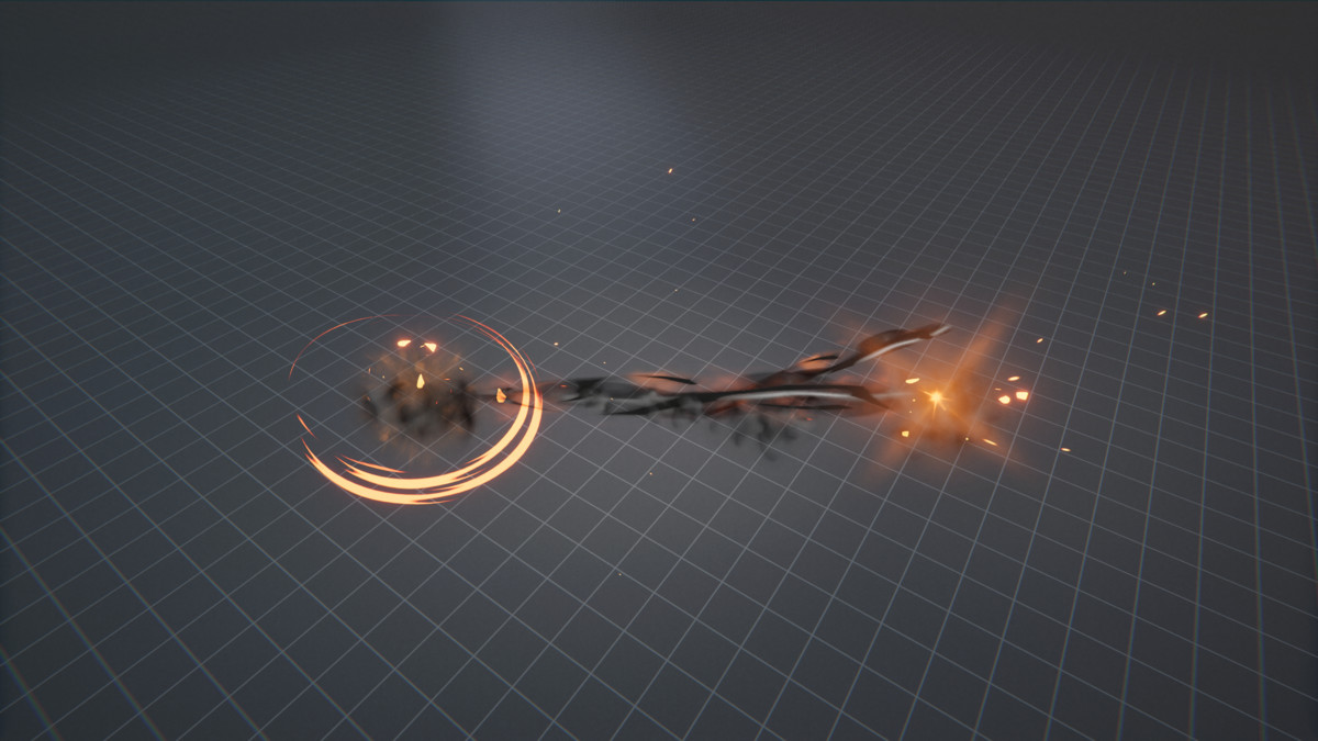 Stylized Laser Beam Attacks - 39 VFX