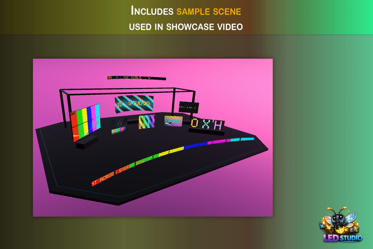 LED Studio - Realistic LED Walls, Displays & Signage for Unity, image 11