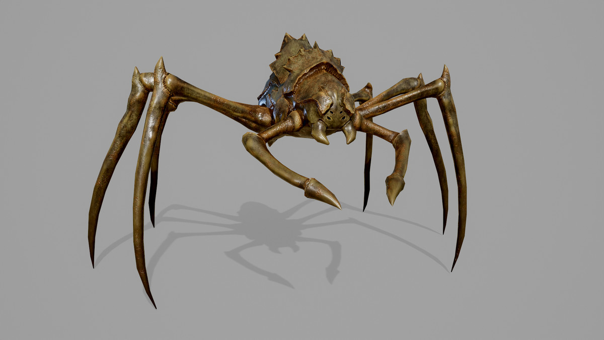 Stylized_Spider_4 7 Skin Variants Pack