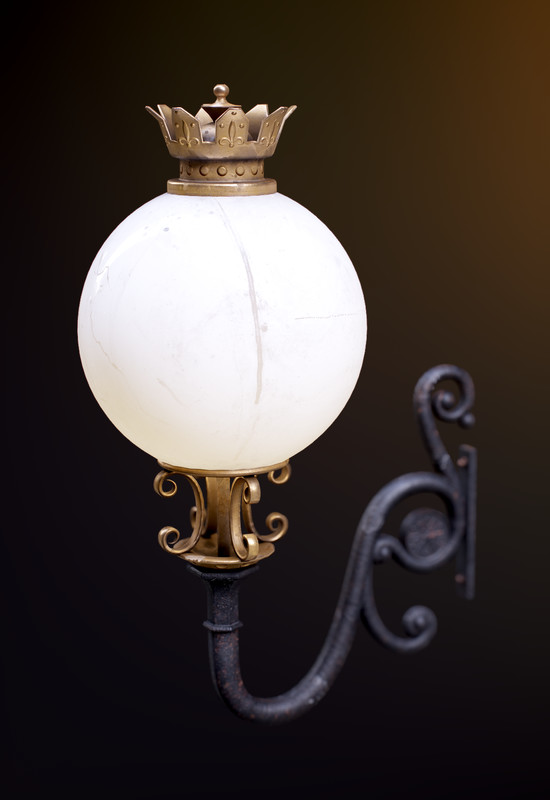 Round Street Lamp