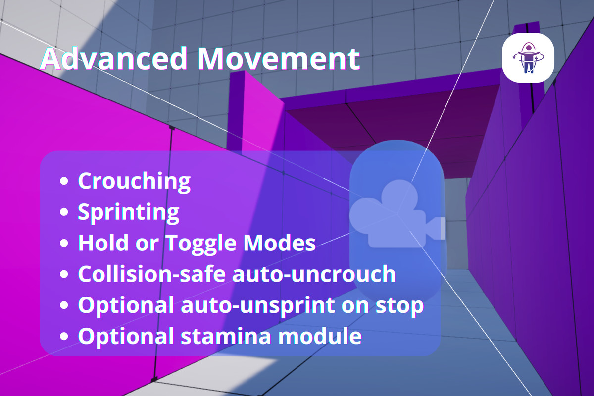 MFPC - Modular First Person Controller