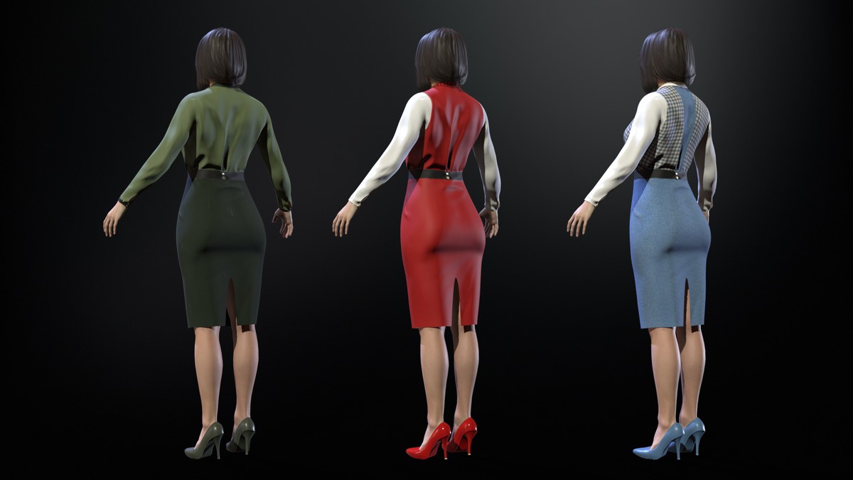 Asian Office girl