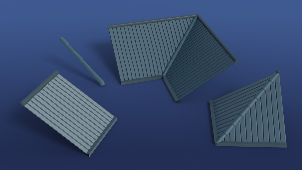 Cute Furniture Mini - Low Poly 3D Models Pack