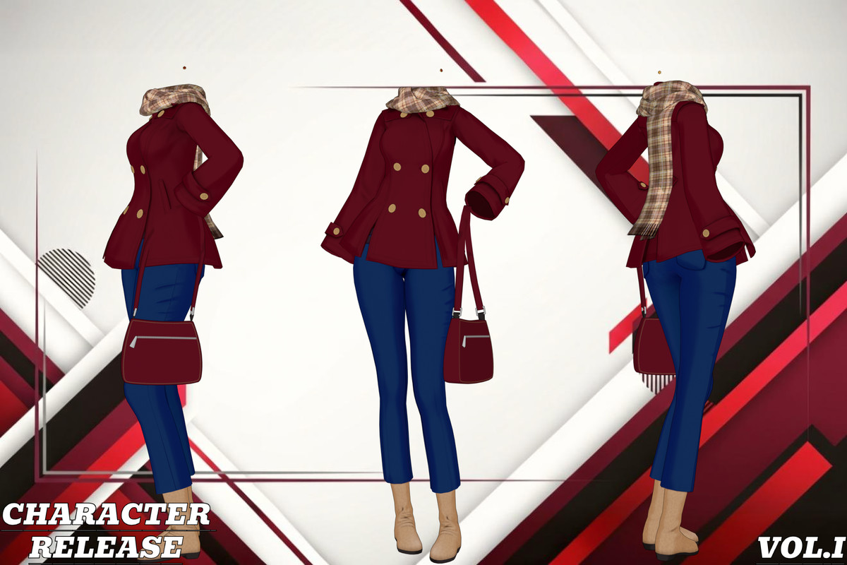Anime Character Casual Vol.I