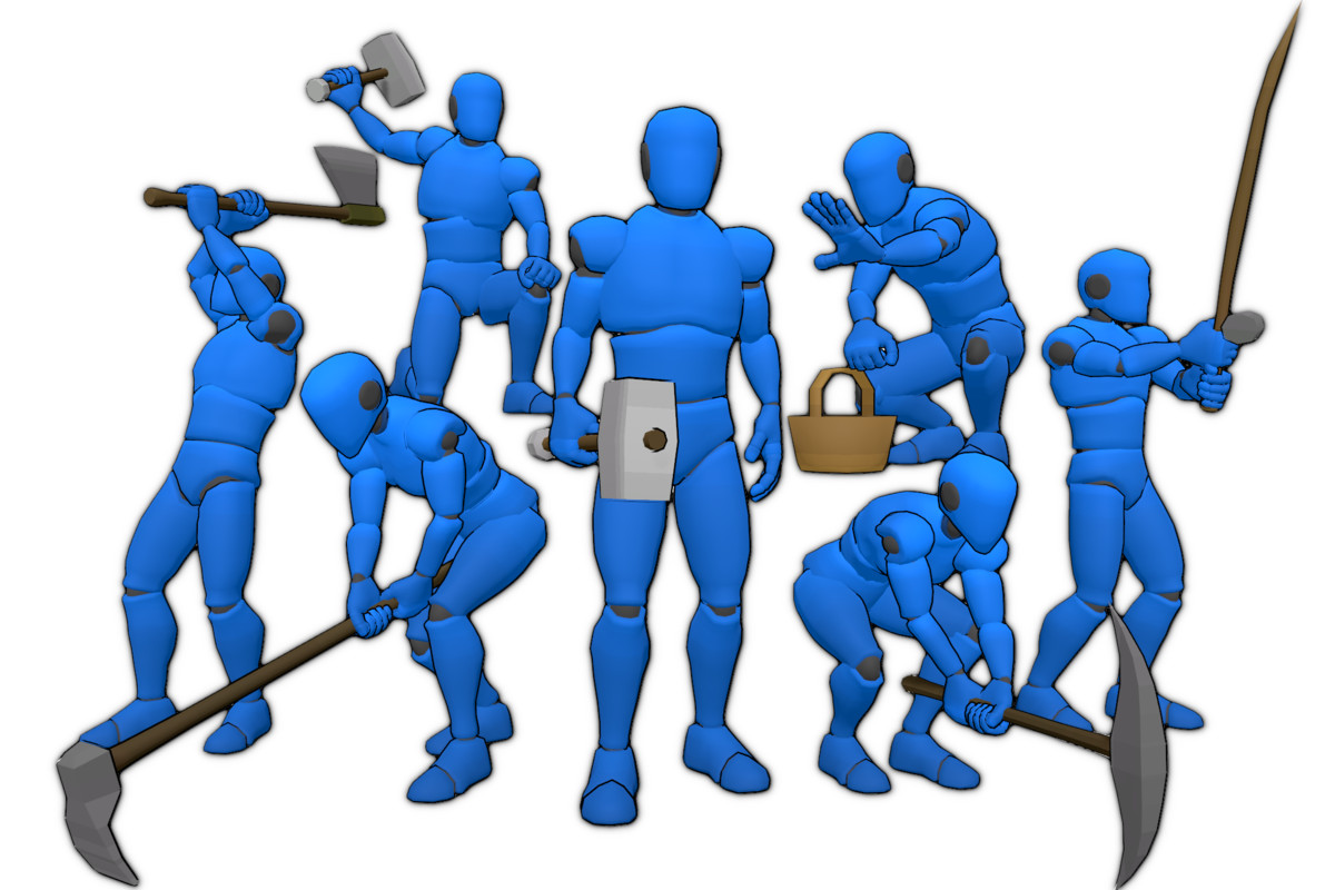 Human Mega Animations Pack