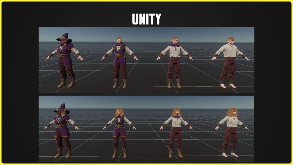 Modular Fantasy Character 03 – Mage