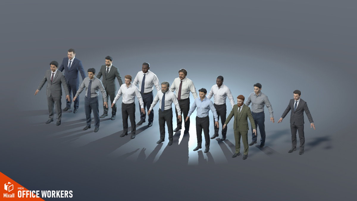 Office workers - city characters pack