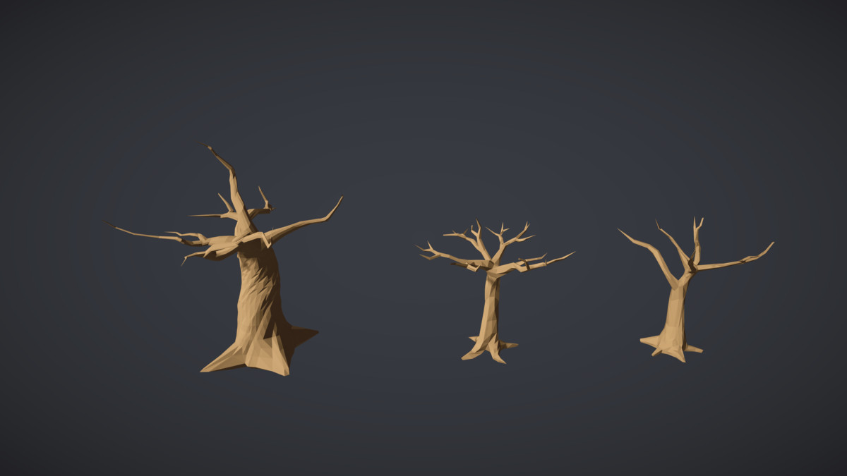 STYLIZED Fantasy Nature Pack: Forest - Low Poly 3D Art