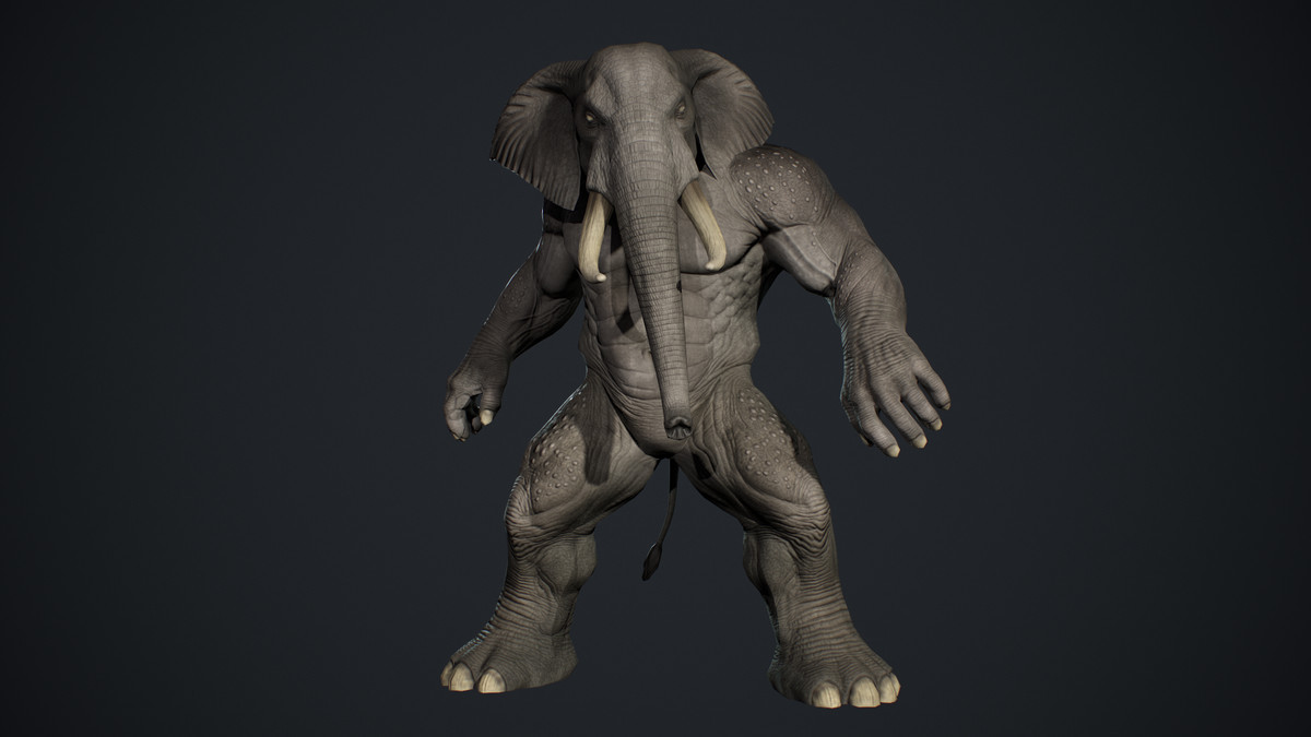 Elephant Humanoid