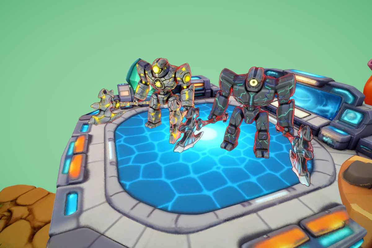 Ironmaul Ravager - Stylized Fantasy Monster (Rig + Animation) – PixeliusVita