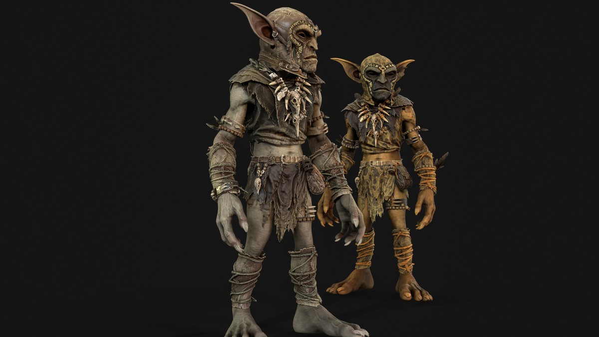 Goblin Archer Game Ready