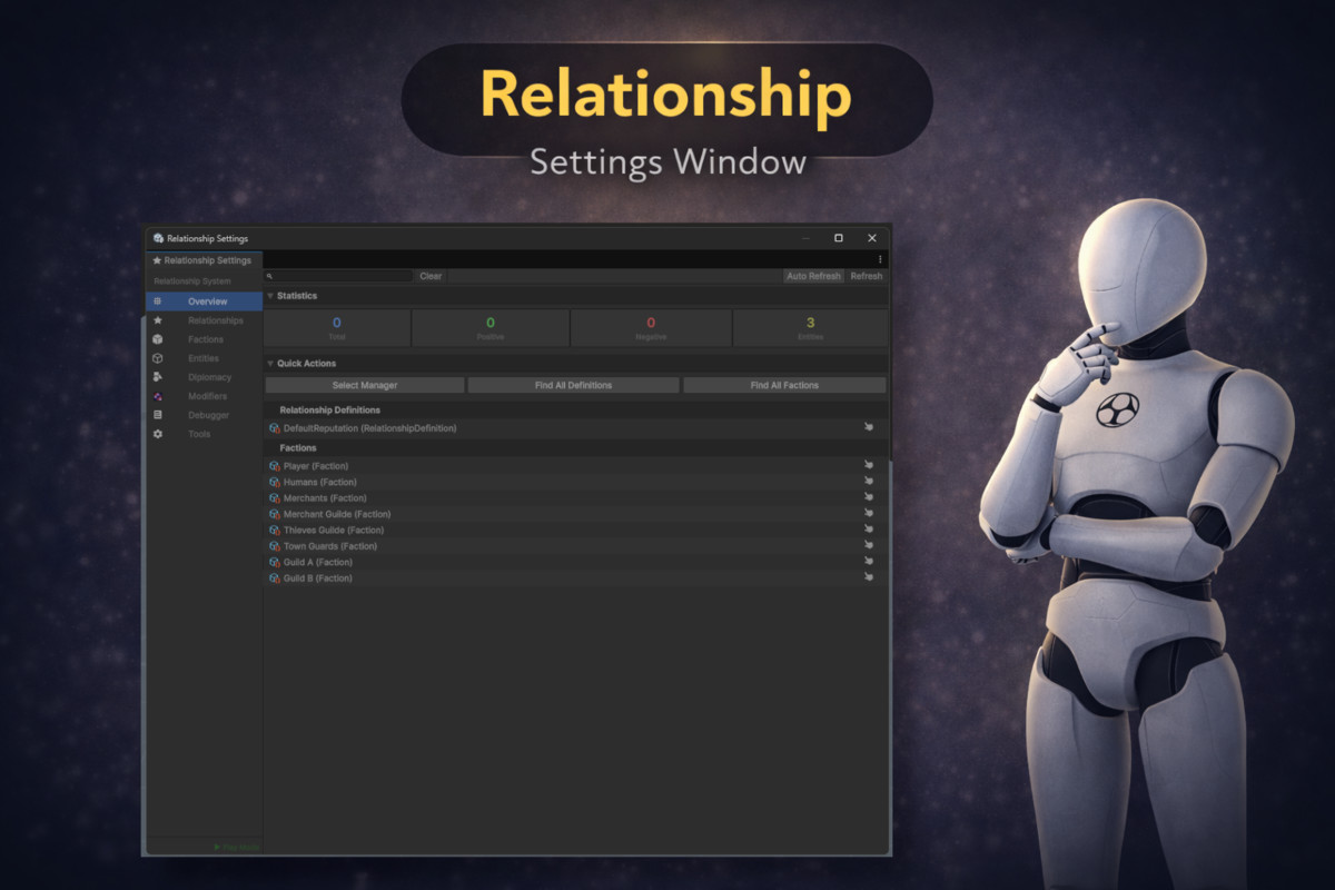 Relationship System for Game Creator 2