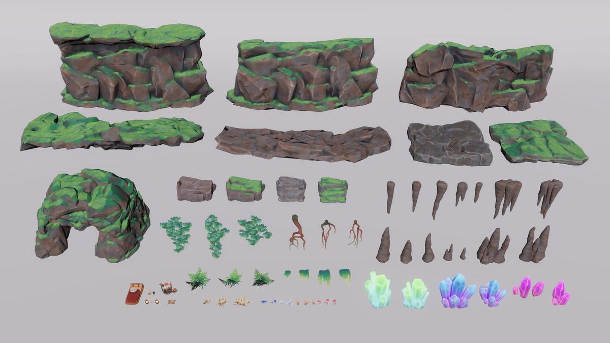 Stylized Cave - Asset Pack