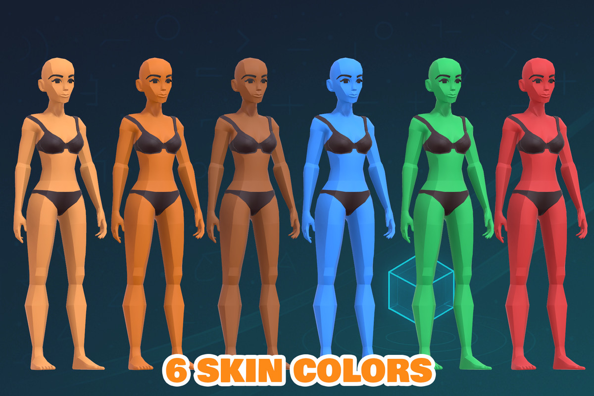 Stylized Modular Characters Bundle
