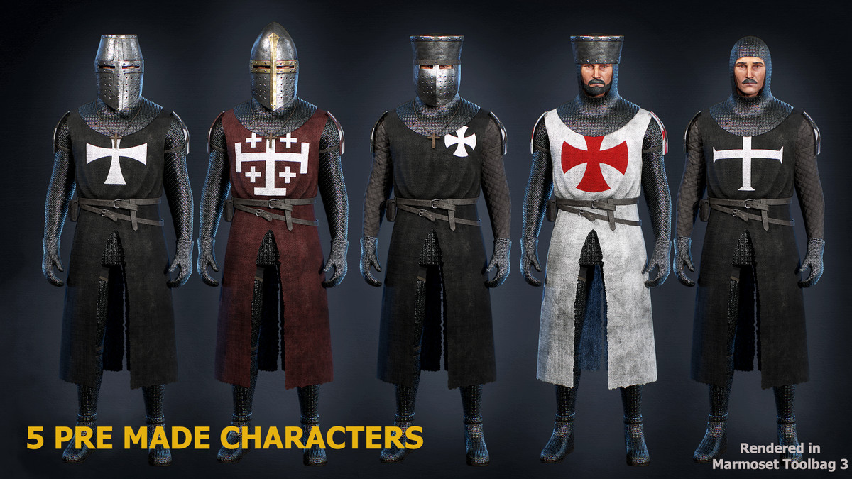 European Knight 05 Modular Templar