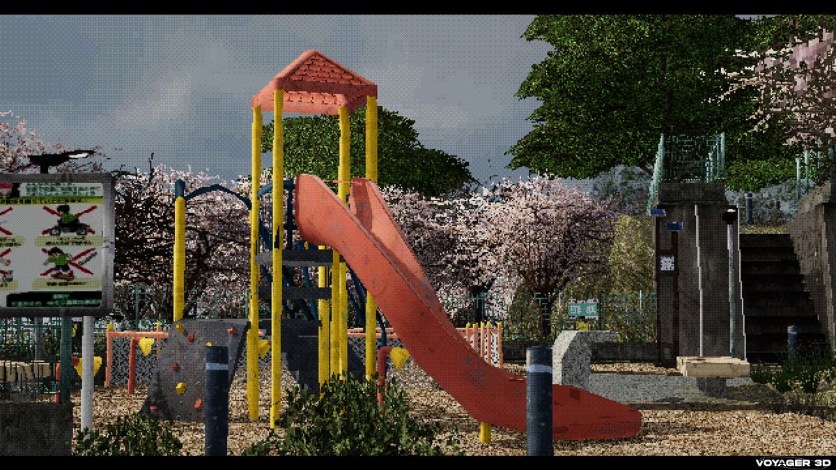 Retro Japanese Park Pack