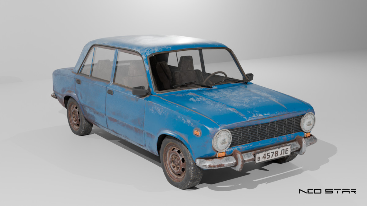 Old Soviet Cars Pack