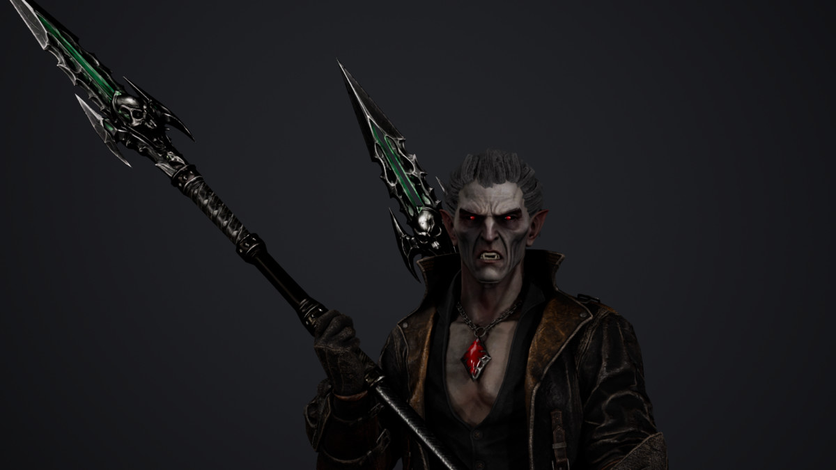 Vampire Cursed Warrior
