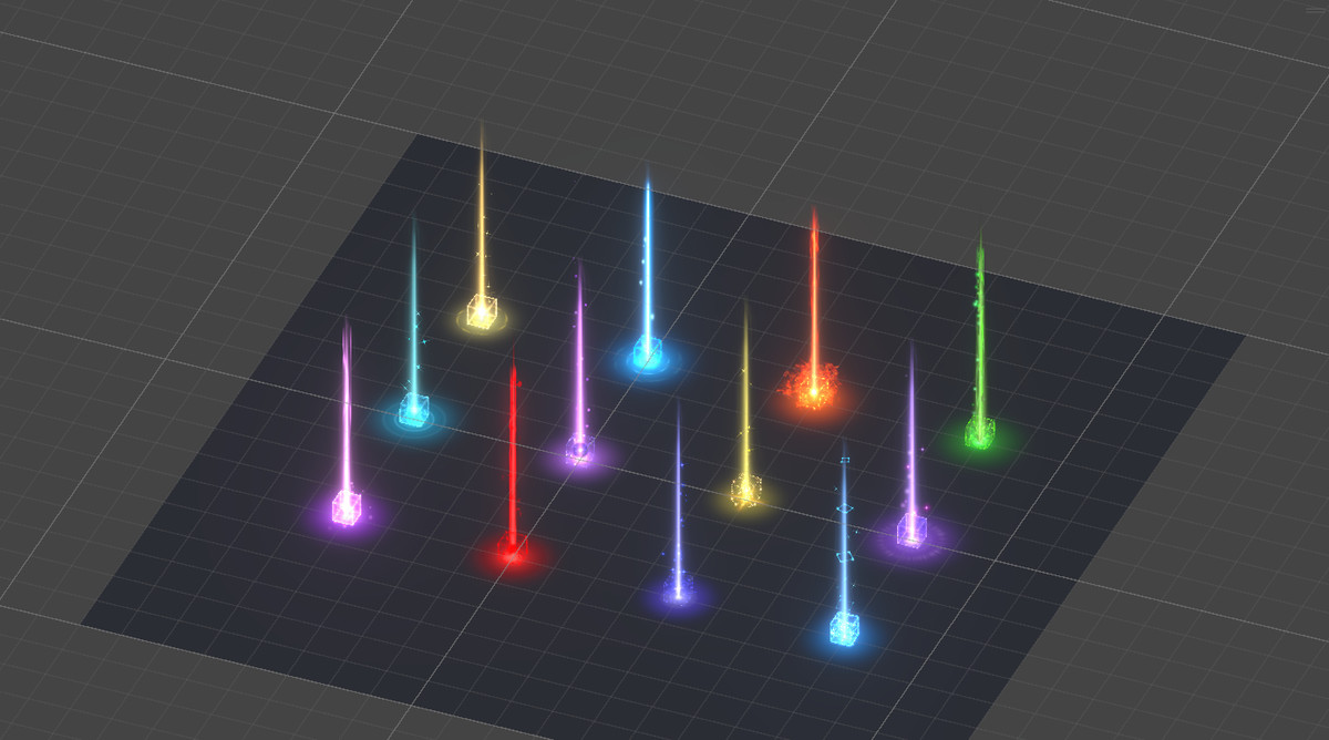 Game VFX - Magic Box & Loot Drop