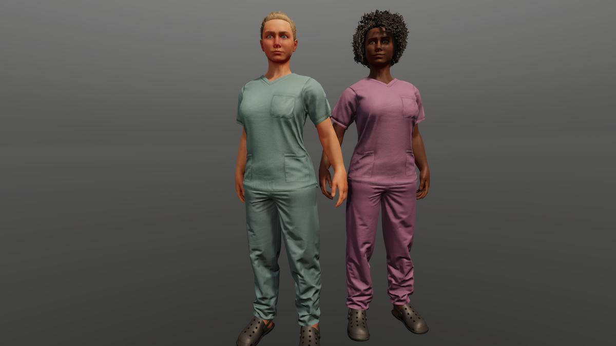 Nurse & Surgeon Woman