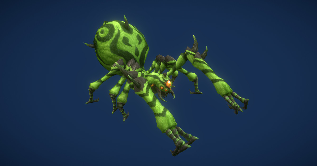 Four spiders | wrinit