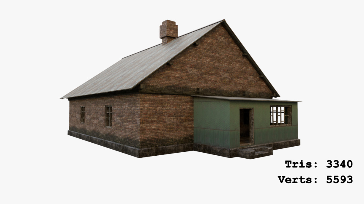 Abandoned Apocalyptic Buildings Mega Pack